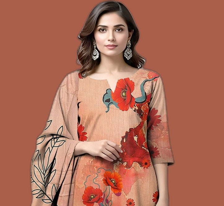 Bareeze Premium Tana Dora Lawn Collection Vol. 4050 – Design 01