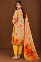 3 piece unstitched floral lawn suit for summer