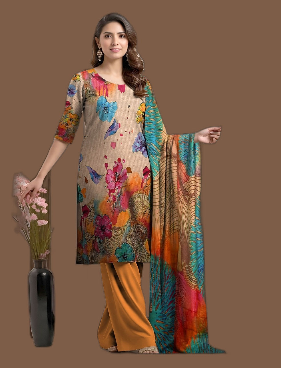 Bareeze Premium Tana Dora Lawn Collection Vol. 4050